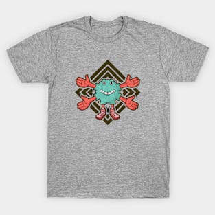 Cute monster with four arms T-Shirt